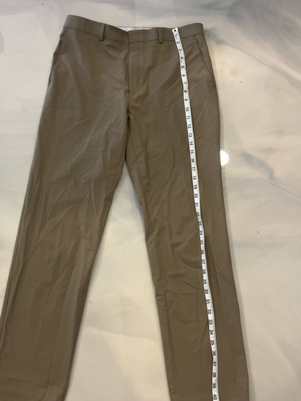 Ralph Lauren Khaki/Tan Women's Straight Trousers